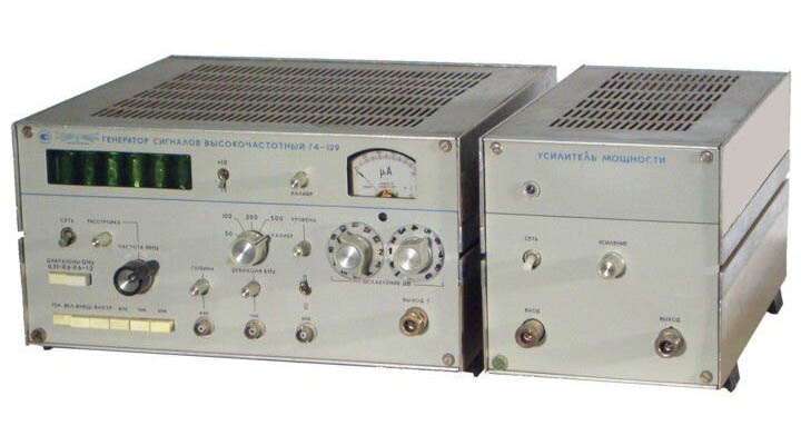Генератор сигналов высокочастотный ФРУНЗЕ Г4-129 Генераторы сигналов